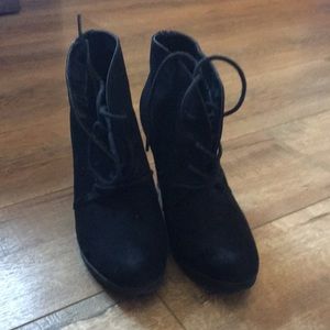 Black booties